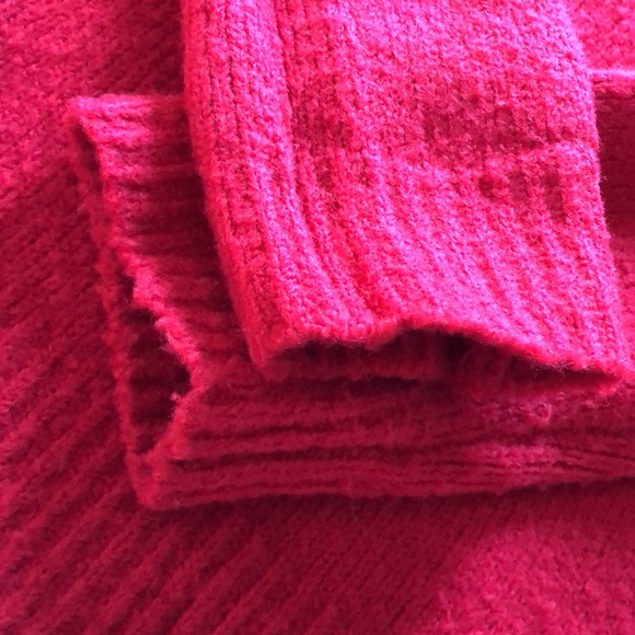 Cupcakes and Cashmere Red and White Apres Ski Long Sleeve Sweater Small - Picture 11 of 12